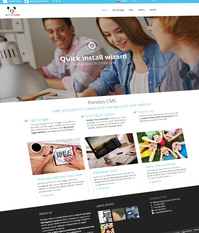 CMS pour site internet