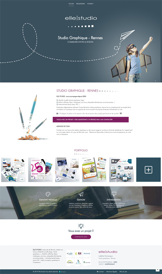 Site internet graphiste Rennes