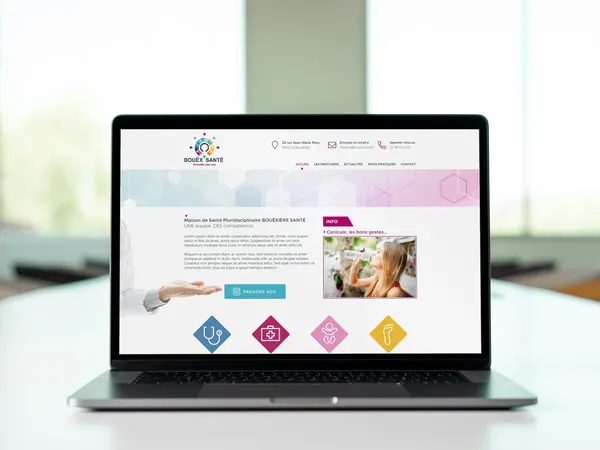 Site internet de la Maison de santé de La Bouëxière