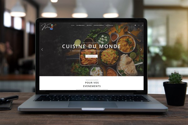 Site internet du traiteur Kalou