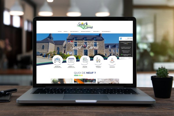 Site internet de la mairie de Saint-Carné