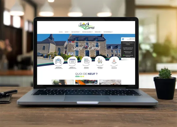 Site internet de la mairie de Saint-Carné