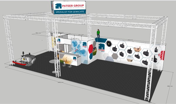 Fond de stand PATEER Group pour Agritechnica