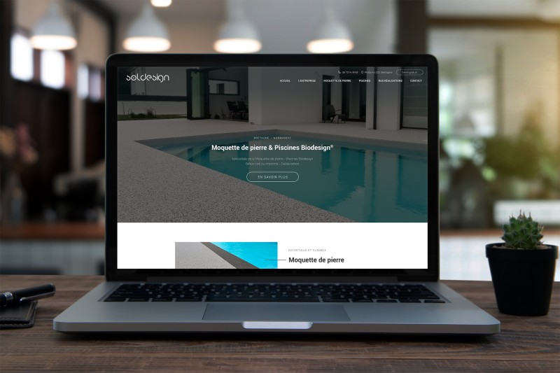 Site internet de Sol Design