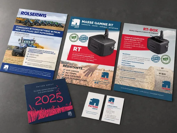 Communication visuelle de PATEER Group